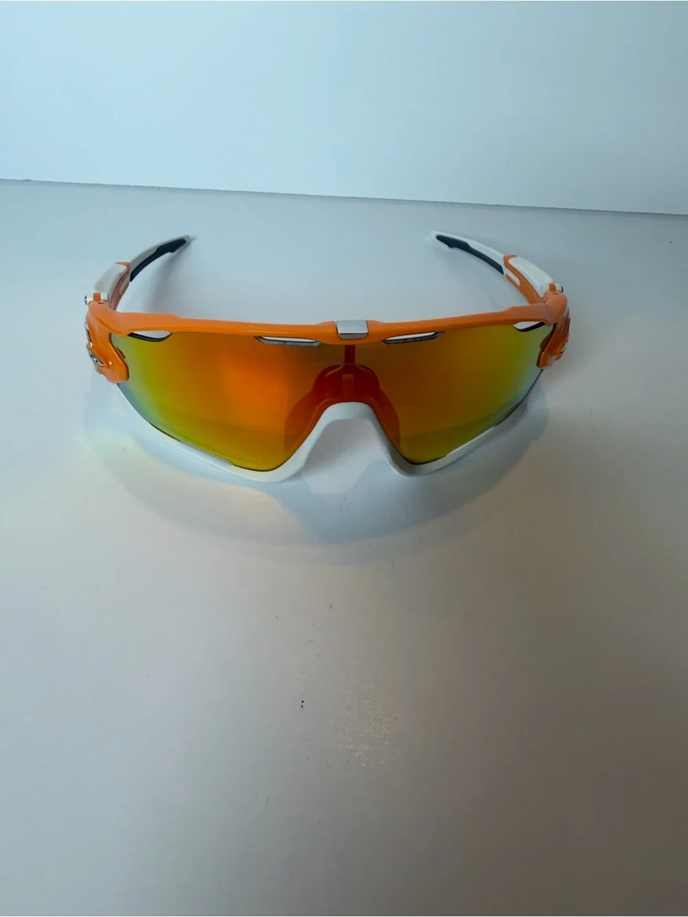 Oakley Orange JawBreaker  Sunglasses with cases